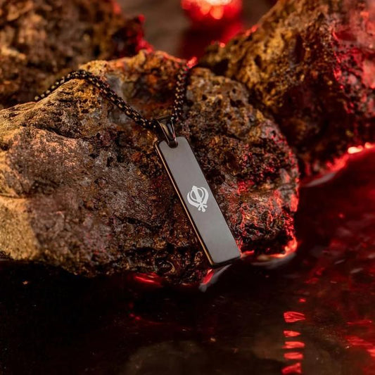 Khanda Spiritual Pendant Chain