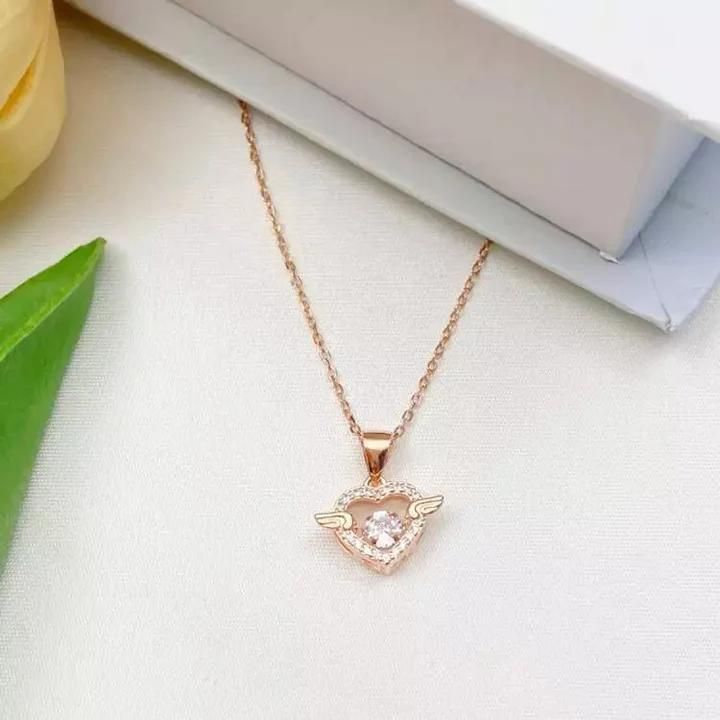 Heart with Wings Designer Pendant Necklace