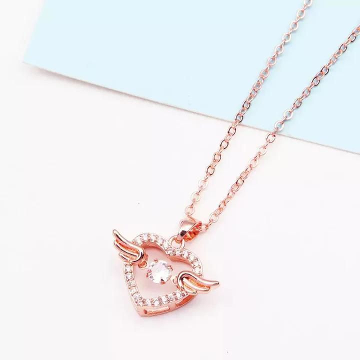 Heart with Wings Designer Pendant Necklace