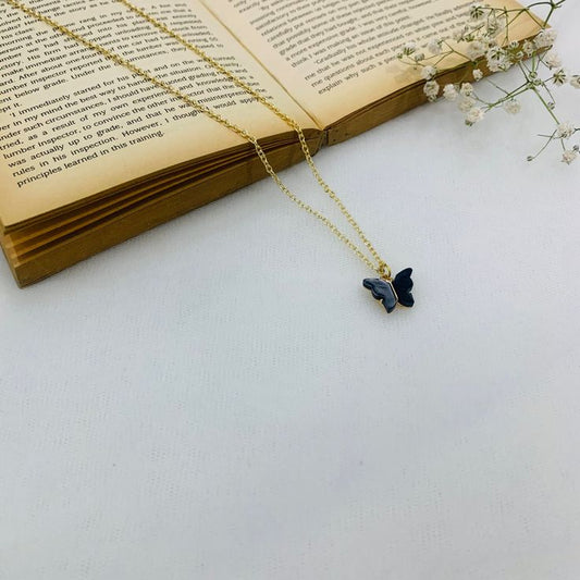 Butterfly Pendant Necklace