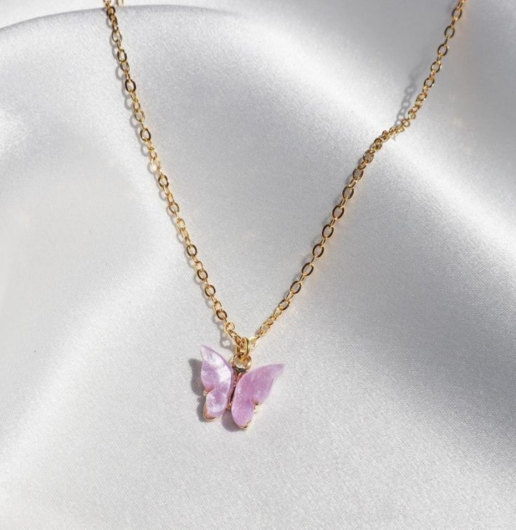 Butterfly Pendant Necklace