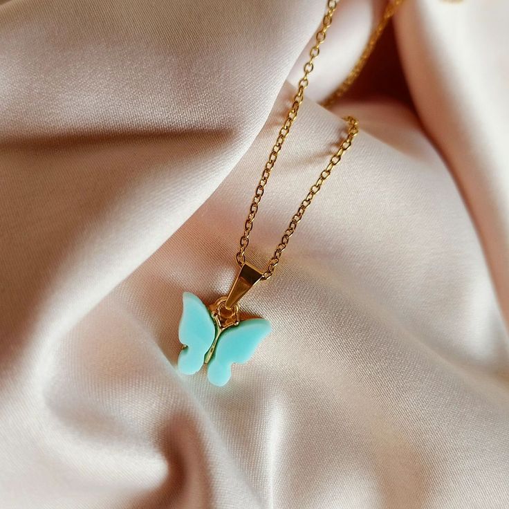 Butterfly Pendant Necklace