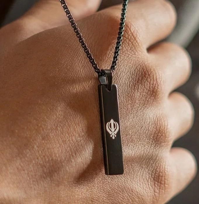Khanda Spiritual Pendant Chain